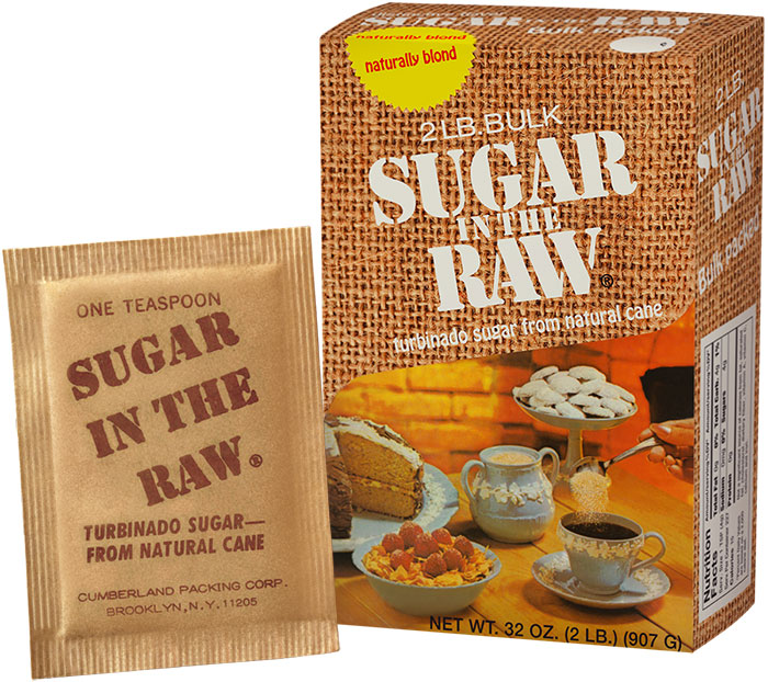The first single serve turbinado sugar packet was launched.